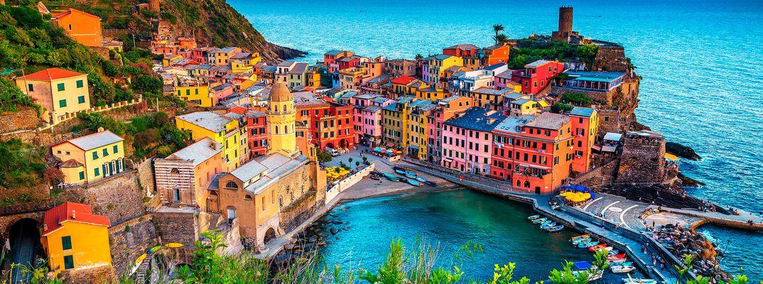 Cinque Terre in Italien