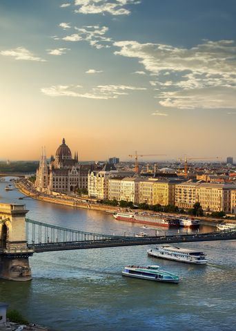 Blick auf Budapest