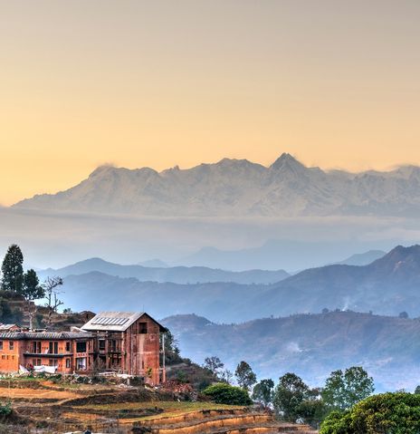 Landschaft in Nepal