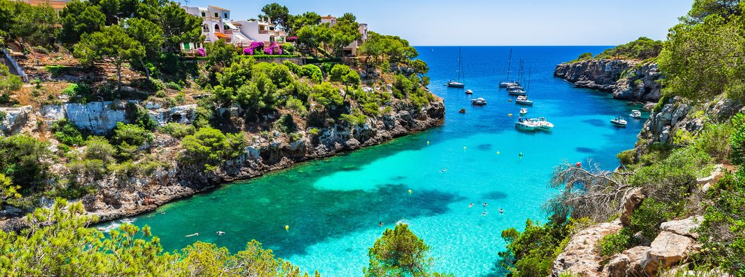 Bucht auf Mallorca