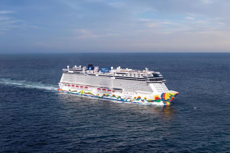 Norwegian Encore auf hoher See