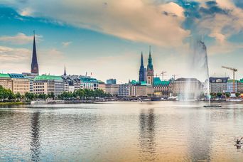 Außenalster in Hamburg Mitte