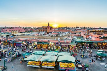 Markt in Marrakesch