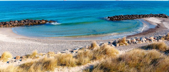 Sanddünen und Küstenlandschaft bei Skagen, Dänemark