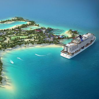 MSC Ocean Cay Kreuzfahrtschiff