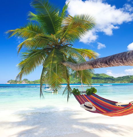 Hängematte am Strand