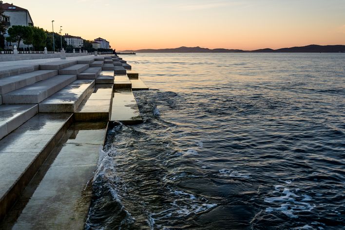Meeresorgel in Zadar