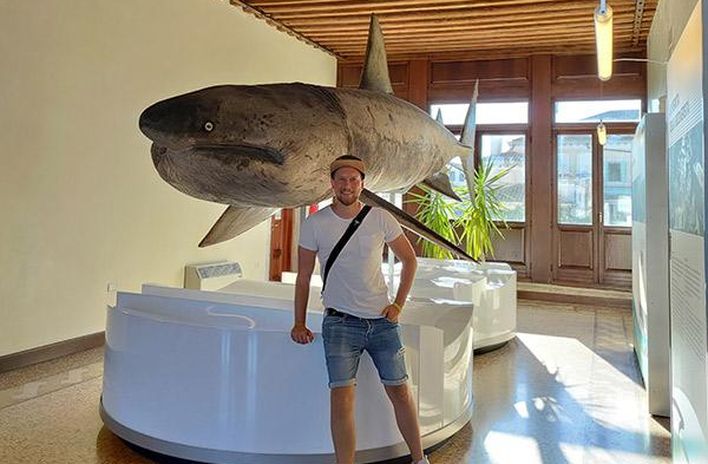 Experte Joscha während seines Urlaubs in Chioggia