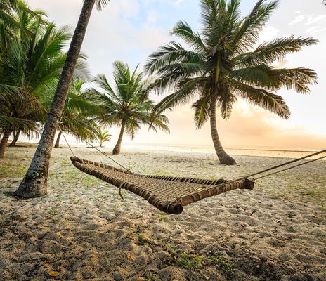 Hängematte am Strand von Diani Beach