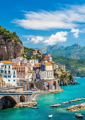 Amalfiküste in Italien
