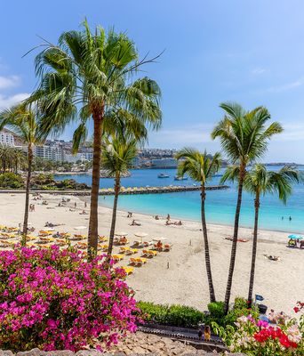 Strand auf Gran Canaria, Spanien