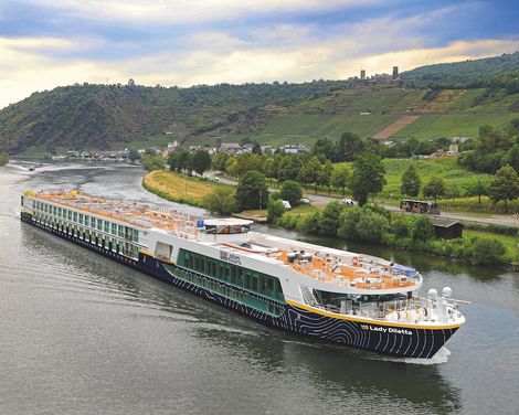 Kreuzfahrt mit der MS LADY DILETTA ab/an Köln