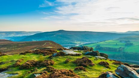 Peak District Nationalpark Landschaft