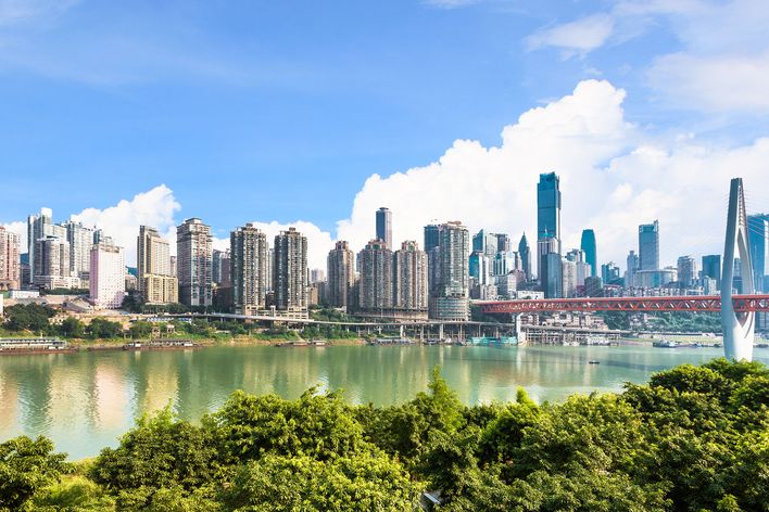 Skyline von Chongqing
