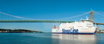 Schiff von Stena Line in Göteborg